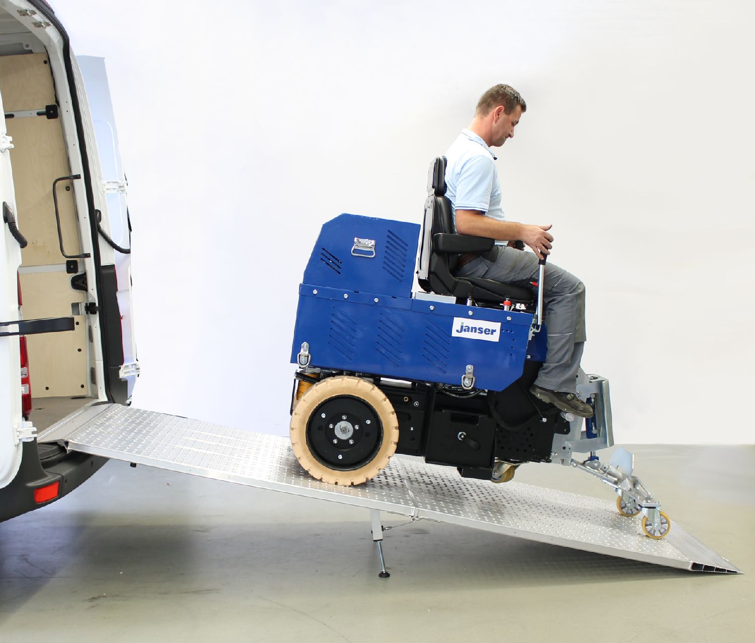 Verladerampe L-3 m, B-1m -1000kg Tragkr.