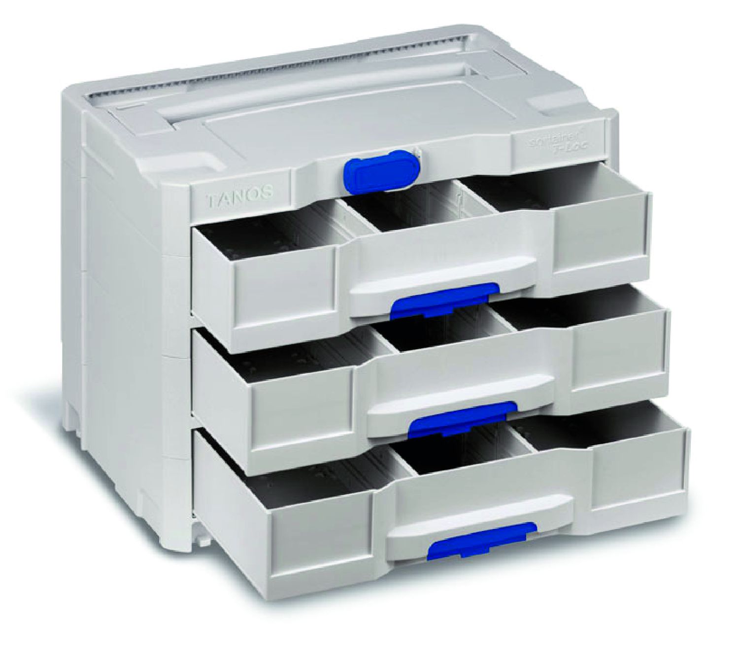 Sortainer T-Loc mit 3 Schubladen