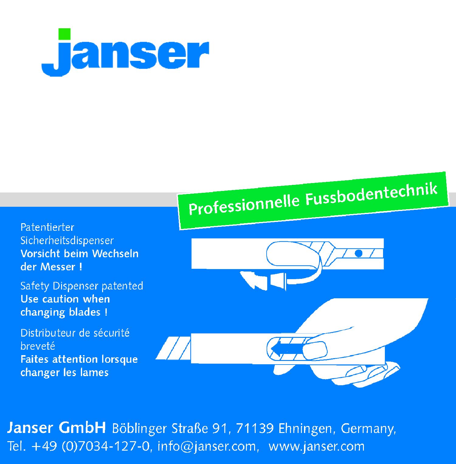 Janser-Abbrechklingen 18mm