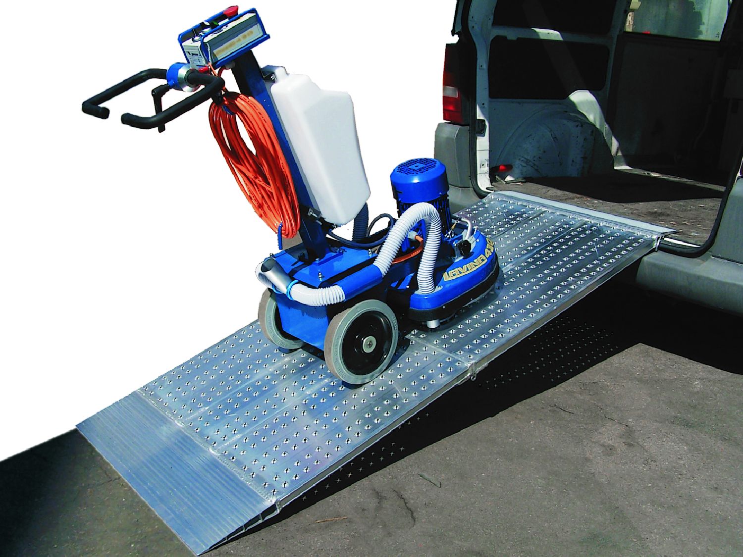 Verladerampe Aluminium