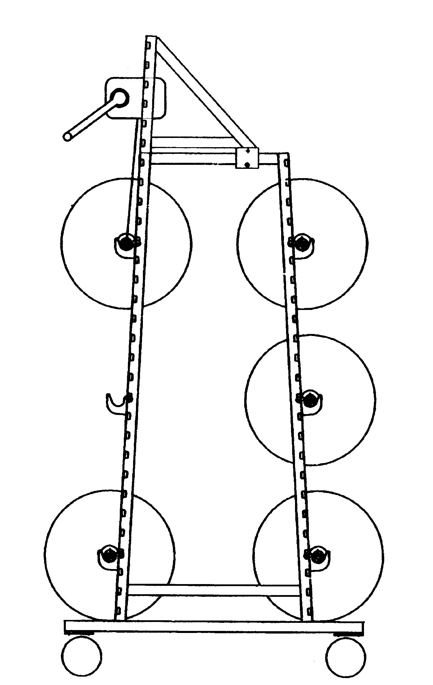 Aufsatzpaar f. TRS niedere Ausführung