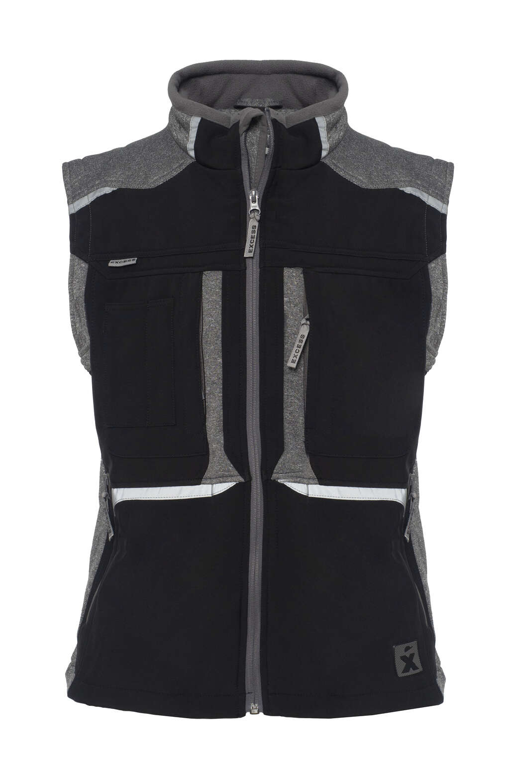 Softshell-Weste  ACTIVE PRO schwarz-grau  Gr.XXL