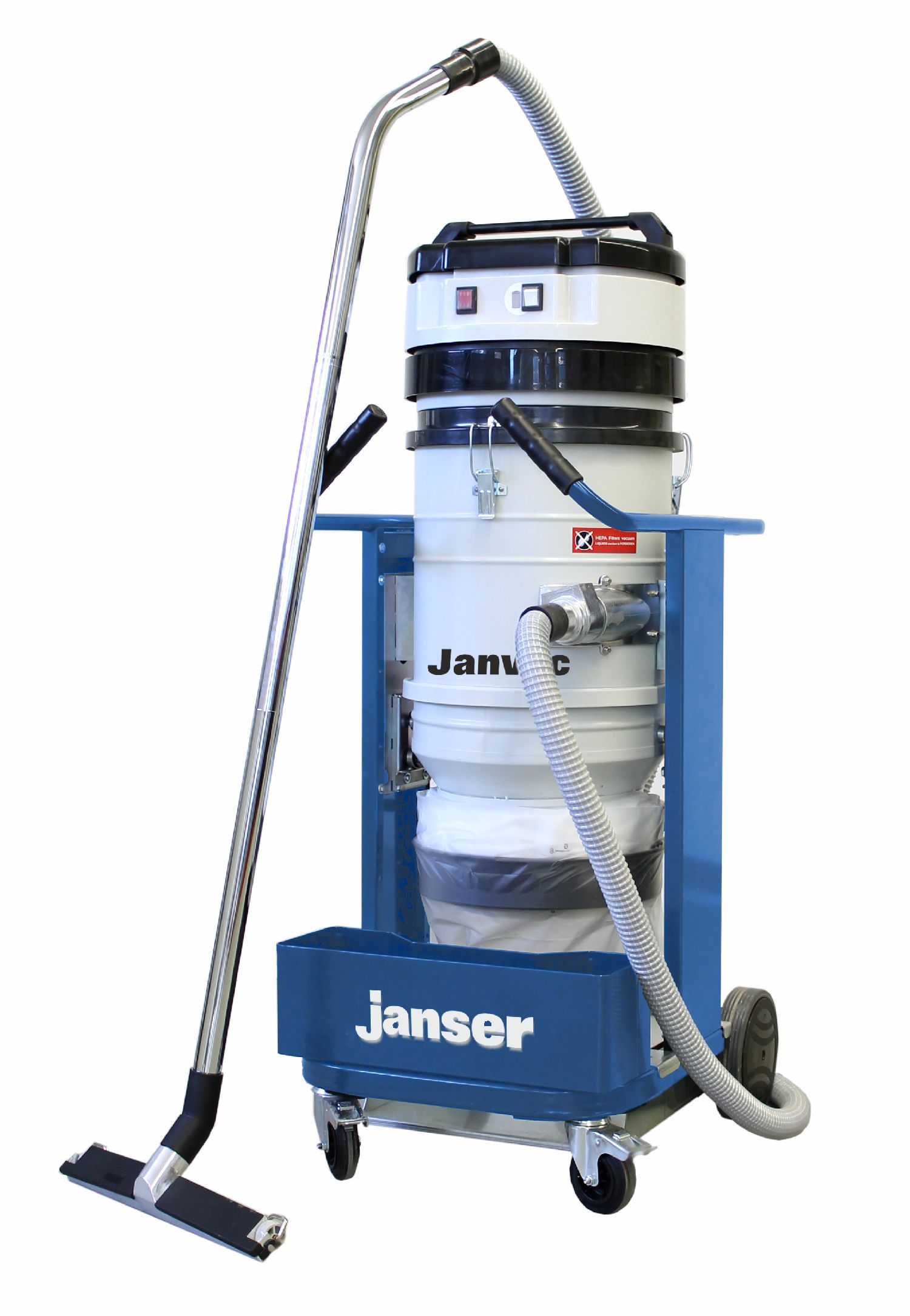 *JANVAC 340 LP Schleifstaubsauger Longopack-Version